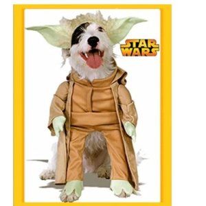 Pet Star Wars Yoda Dog Costume LARGE NEW/NWT!